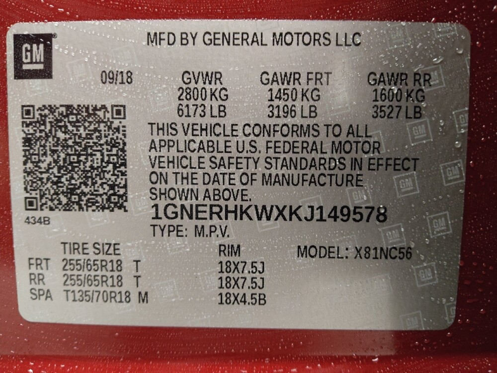 2019 Chevrolet Traverse in Lakewood, CO 80215 - 18089970 33