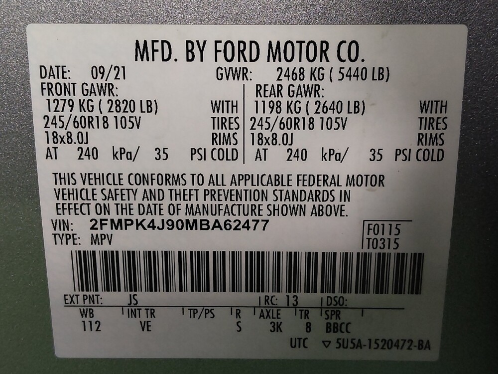 2021 Ford Edge in Corpus Christi, TX 78412 - 18089973 33