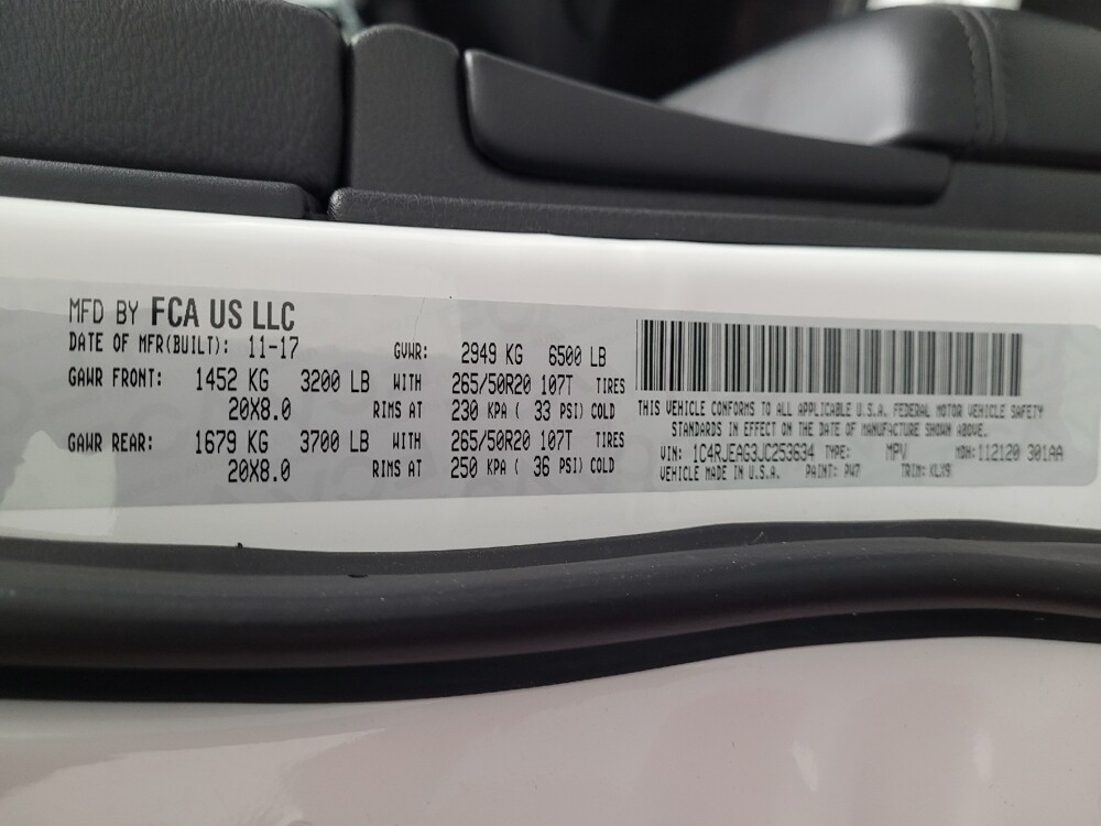 2018 Jeep Grand Cherokee in Sacramento, CA 95821 - 18089981 33