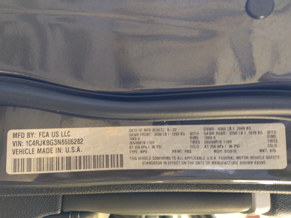 2022 Jeep Grand Cherokee L in Fort Myers, FL 33907 - 18090027 33