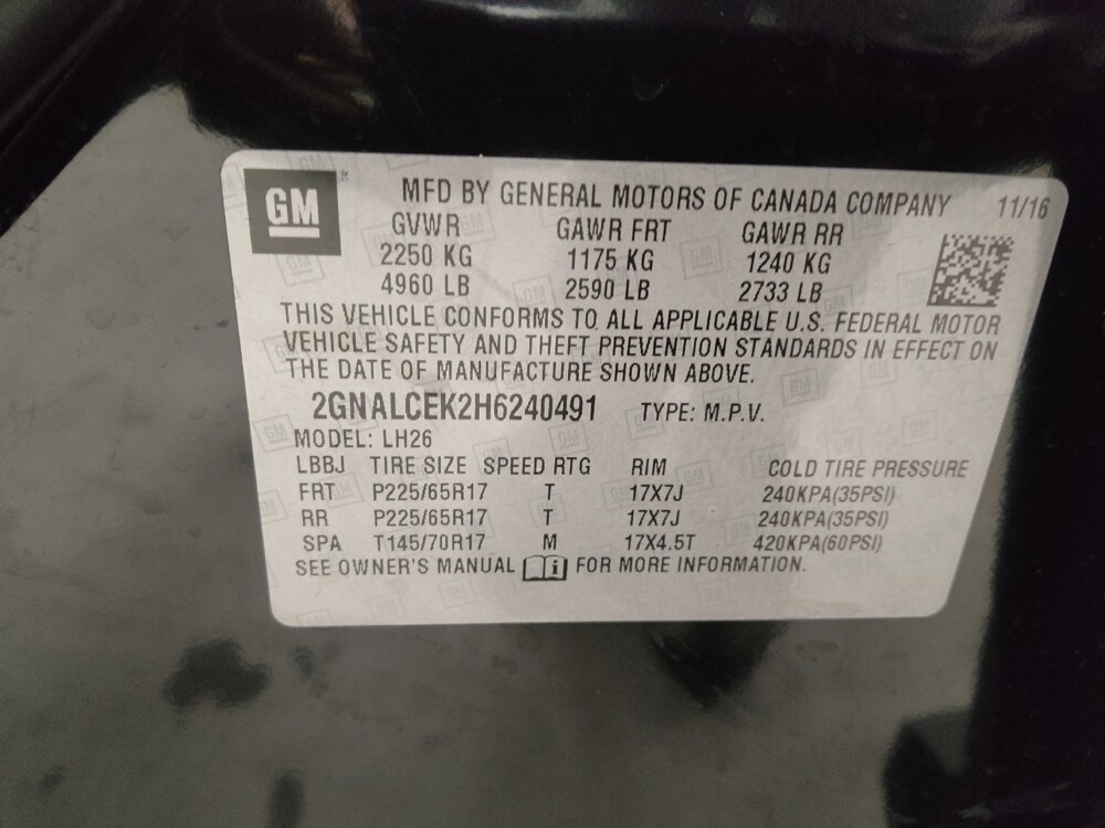 2017 Chevrolet Equinox in Jackson, MS 39211 - 18090039 33