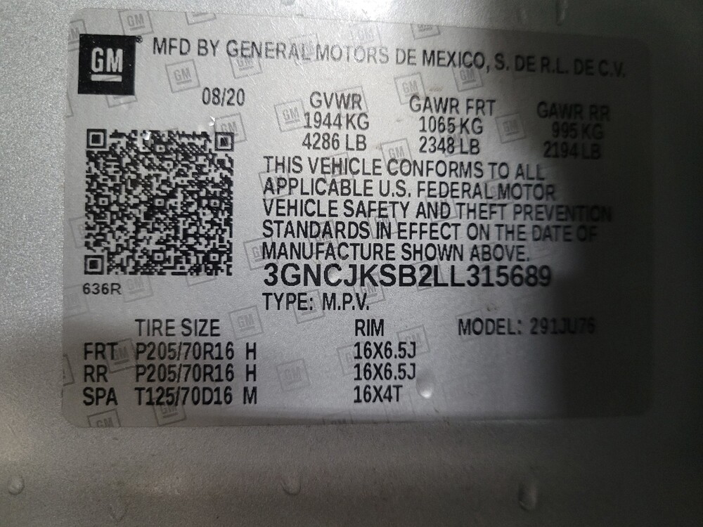 2020 Chevrolet Trax in Augusta, GA 30907 - 18090046 33