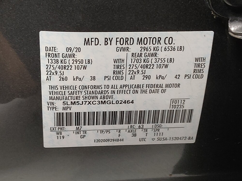 2021 Lincoln Aviator in Fort Worth, TX 76116 - 18090051 33