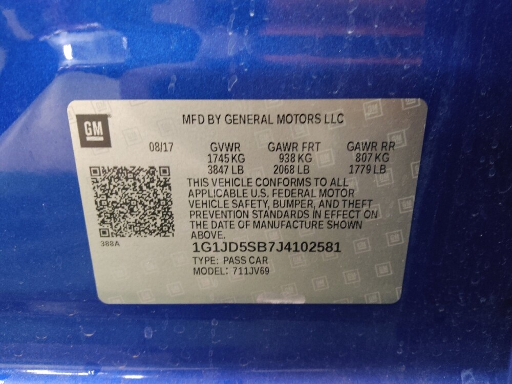 2018 Chevrolet Sonic in Plano, TX 75074 - 18090052 33