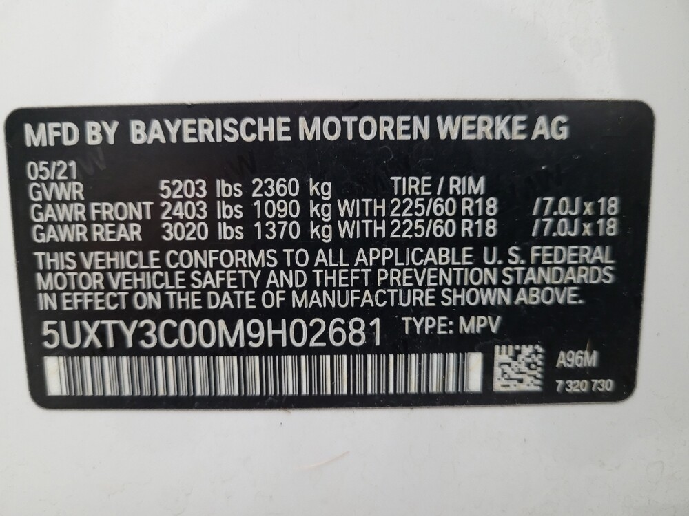 2021 BMW X3 in Phoenix, AZ 85022 - 18090070 33