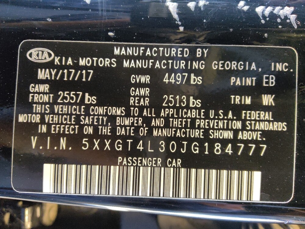 2018 Kia Optima in Tucson, AZ 85705 - 18090079 33