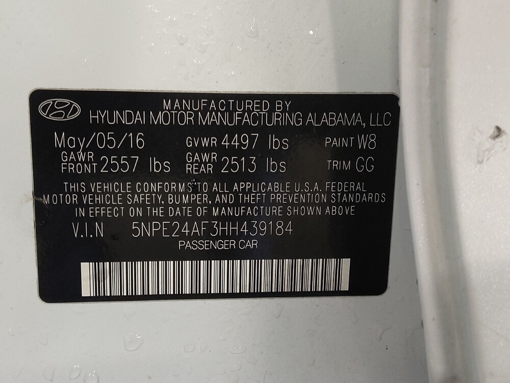 2017 Hyundai Sonata in Lakeland, FL 33815 - 18090081 33