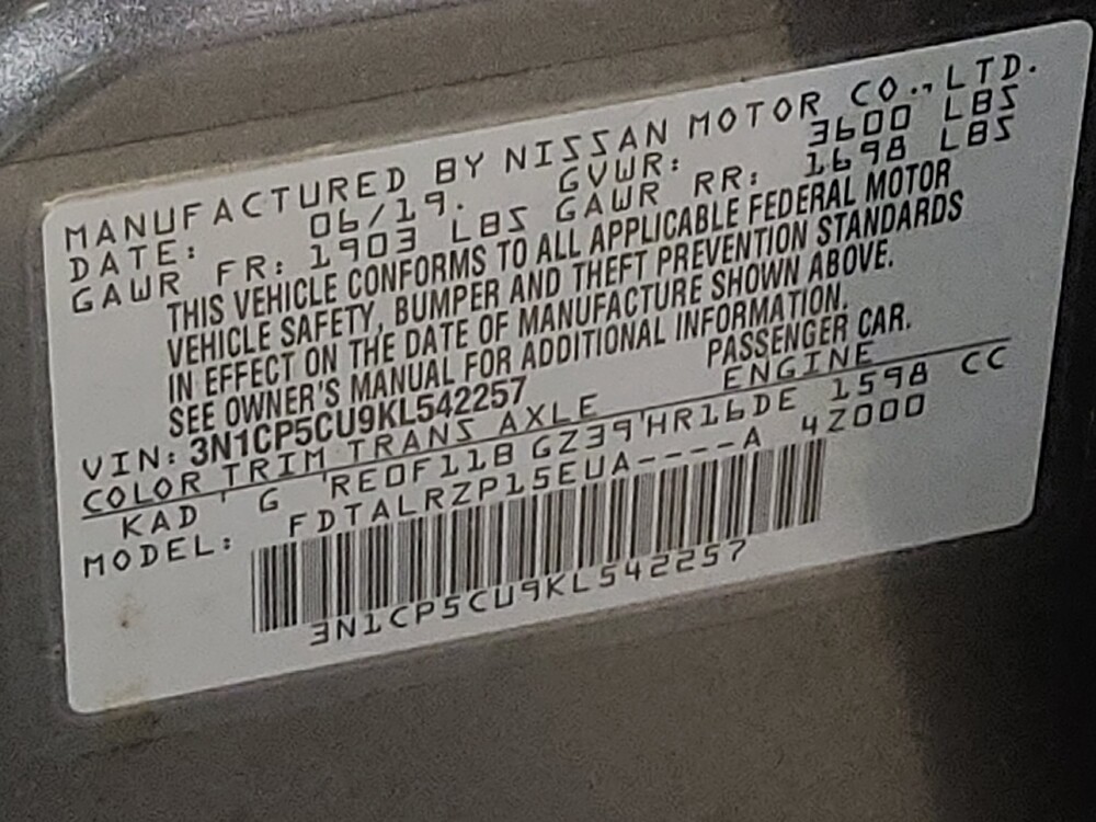 2019 Nissan Kicks in Lakeland, FL 33815 - 18090083 33