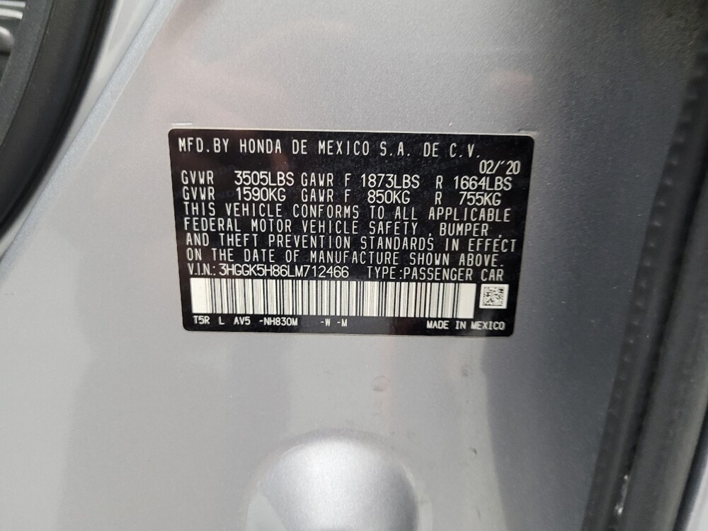 2020 Honda Fit in Las Vegas, NV 89102 - 18090100 33