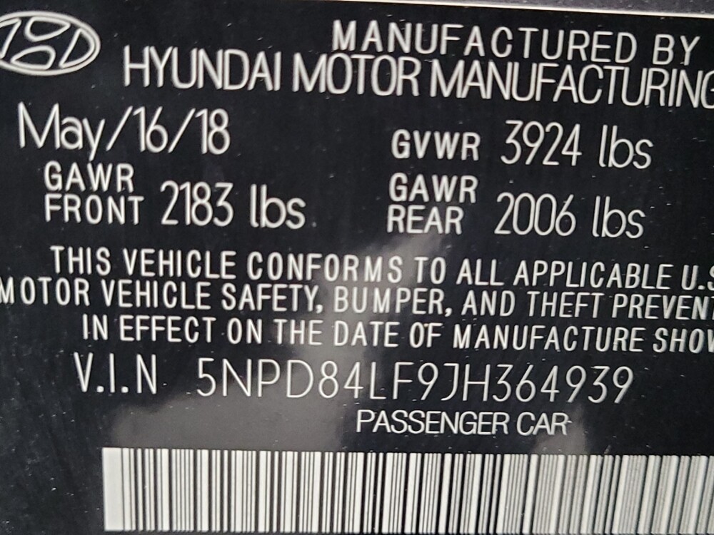 2018 Hyundai Elantra in Las Vegas, NV 89104 - 18090102 33