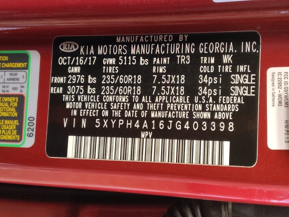2018 Kia Sorento in Gainesville, FL 32609 - 18090106 33