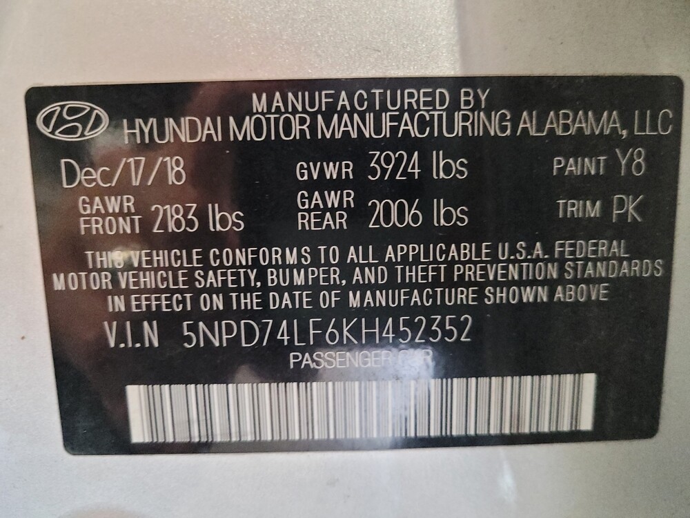 2019 Hyundai Elantra in Jacksonville, FL 32210 - 18090109 33