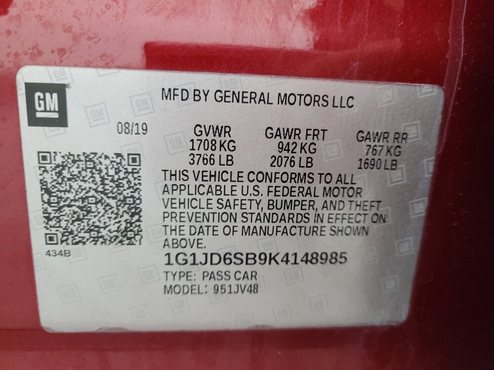2019 Chevrolet Sonic in Conway, SC 29526 - 18090131 33