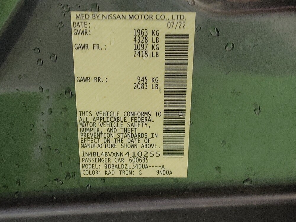 2022 Nissan Altima in Charleston, SC 29414 - 18090141 33