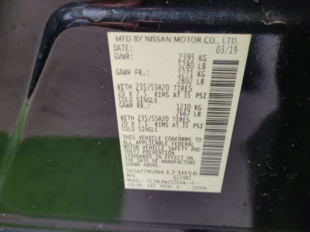 2019 Nissan Murano in Toledo, OH 43617 - 18090147 33