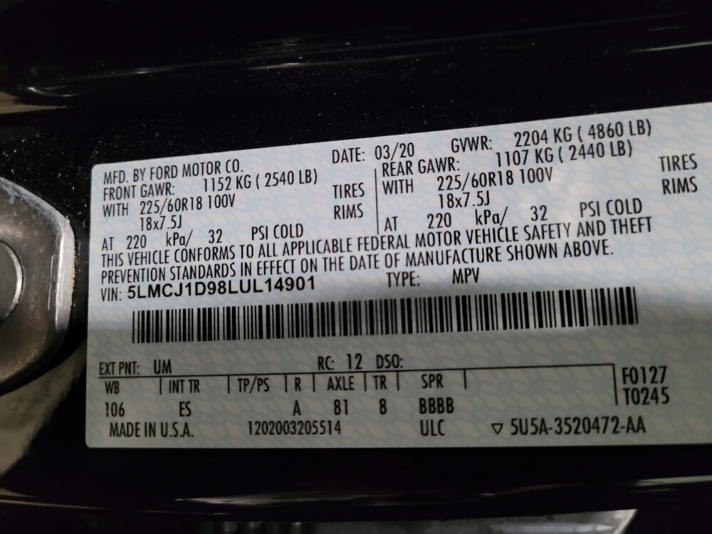 2020 Lincoln Corsair in Laurel, MD 20724 - 18090163 33