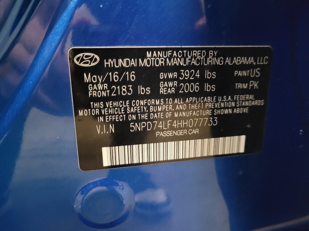 2017 Hyundai Elantra in Pittsburgh, PA 15237 - 18090206 33