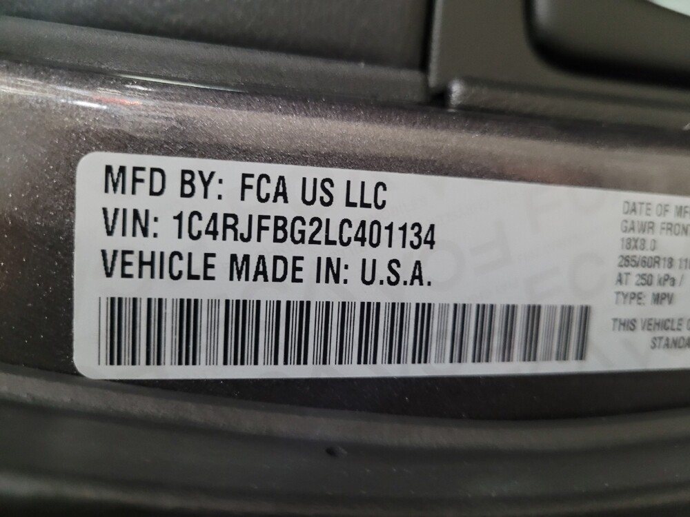 2020 Jeep Grand Cherokee in Henrico, VA 23223 - 18090212 33