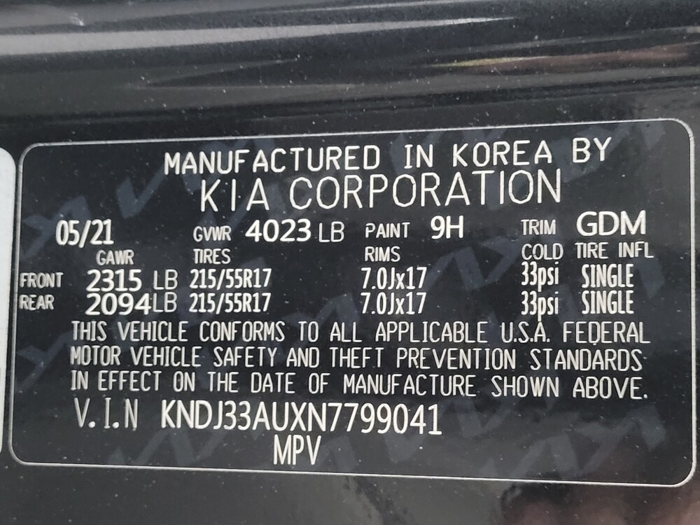 2022 Kia Soul in Jacksonville, FL 32225 - 18090227 33