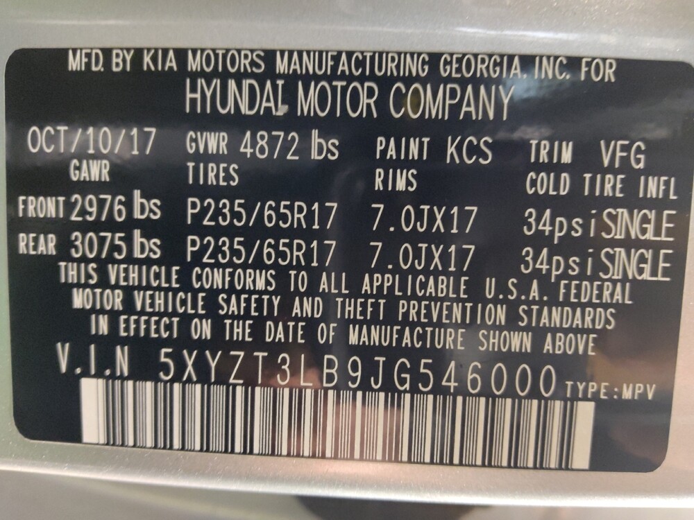 2018 Hyundai Santa Fe in San Antonio, TX 78238 - 18090228 33