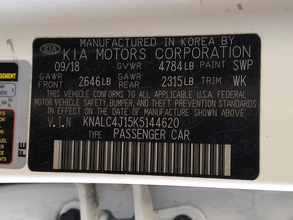 2019 Kia Cadenza in Gainesville, FL 32609 - 18090233 33