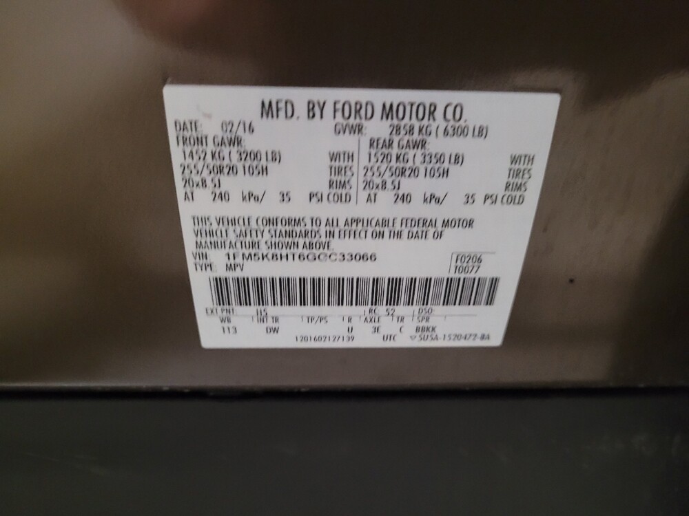 2016 Ford Explorer in New Castle, DE 19720 - 18090239 33