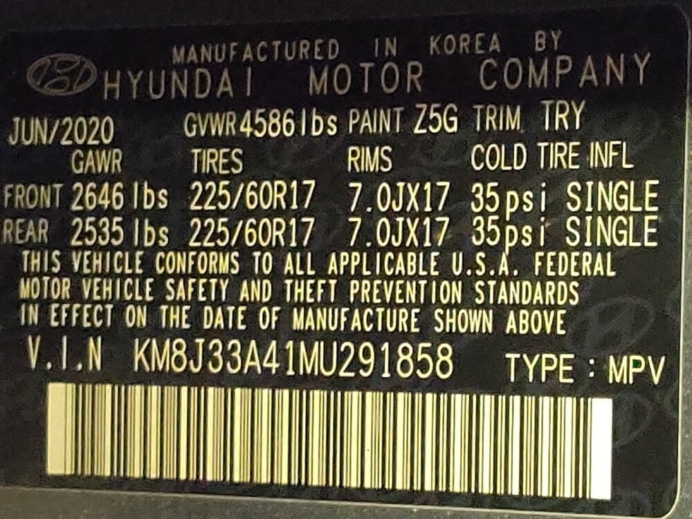 2021 Hyundai Tucson in Lakeland, FL 33815 - 18090262 33