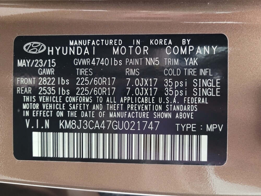 2016 Hyundai Tucson in Greenville, SC 29607 - 18090282 33