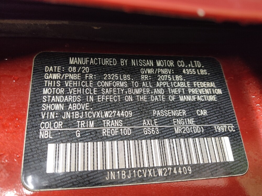 2020 Nissan Rogue Sport in Tampa, FL 33612 - 18090290 33