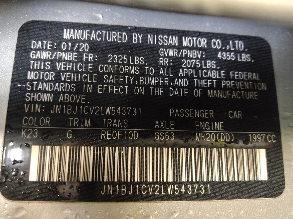 2020 Nissan Rogue Sport in Tampa, FL 33612 - 18090291 33