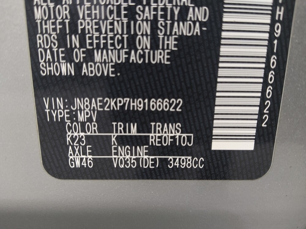 2017 Nissan Quest in Augusta, GA 30907 - 18090313 33