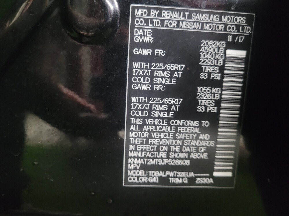 2018 Nissan Rogue in Stone Mountain, GA 30083 - 18090315 33