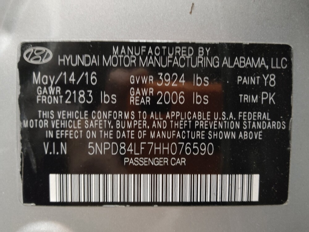 2017 Hyundai Elantra in Eastpointe, MI 48021 - 18090319 33