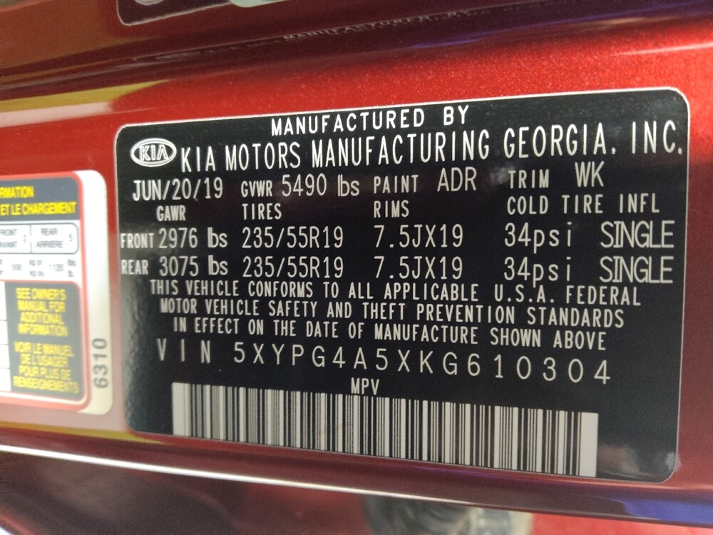 2019 Kia Sorento in Chattanooga, TN 37421 - 18090400 33