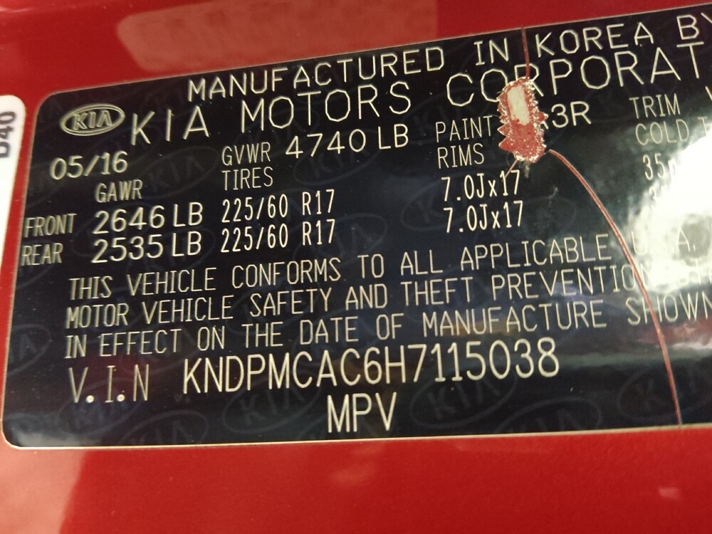 2017 Kia Sportage in Knoxville, TN 37923 - 18090409 33