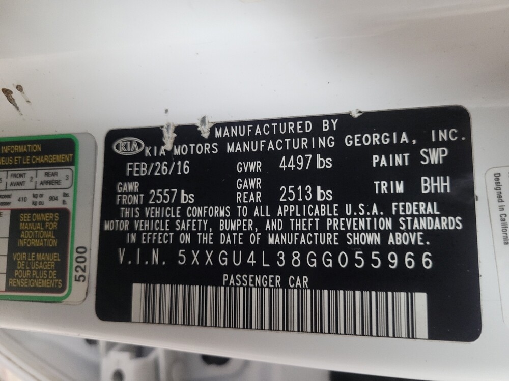 2016 Kia Optima in Jackson, MS 39211 - 18090411 33