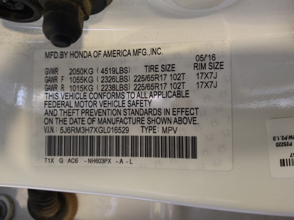 2016 Honda CR-V in Mesa, AZ 85210 - 18090428 33