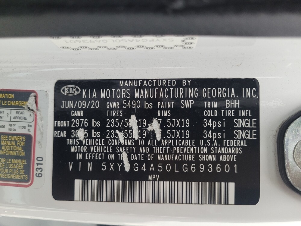 2020 Kia Sorento in Lakeland, FL 33815 - 18090435 33