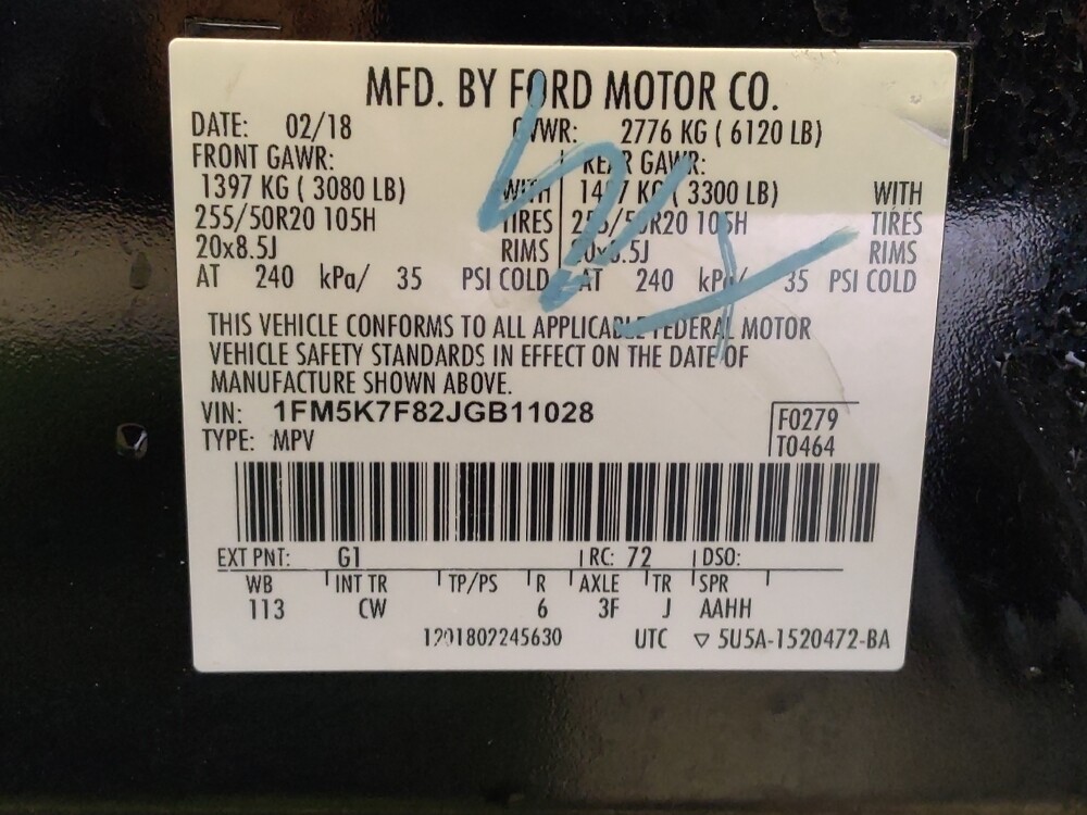 2018 Ford Explorer in Albuquerque, NM 87123 - 18090436 33