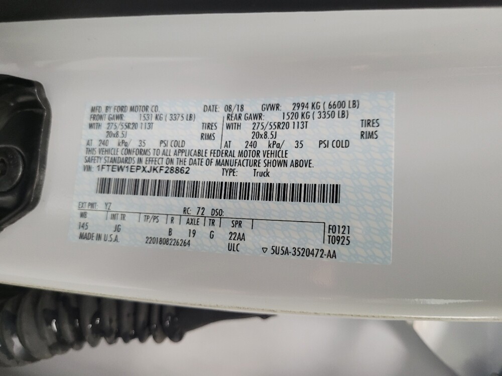 2018 Ford F150 in Las Vegas, NV 89102 - 18090437 33