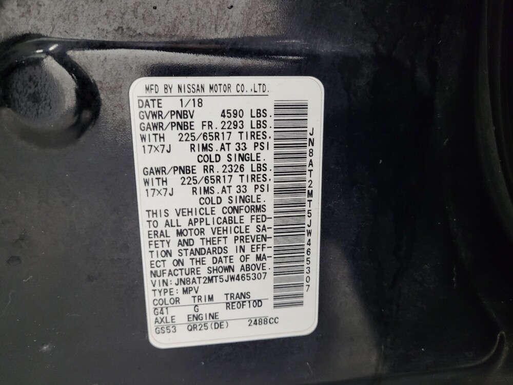 2018 Nissan Rogue in Las Vegas, NV 89102 - 18090443 33