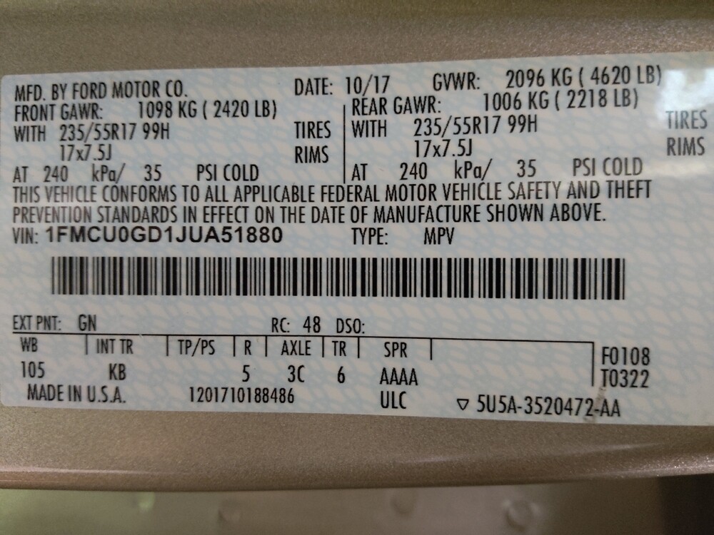 2018 Ford Escape in Houston, TX 77074 - 18090444 33