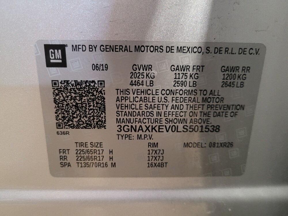 2020 Chevrolet Equinox in Gainesville, FL 32609 - 18090445 33