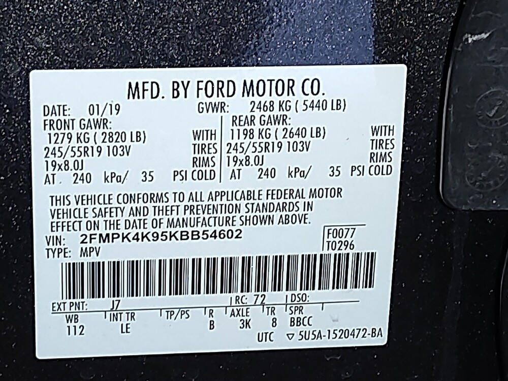 2019 Ford Edge in Gainesville, FL 32609 - 18090447 33