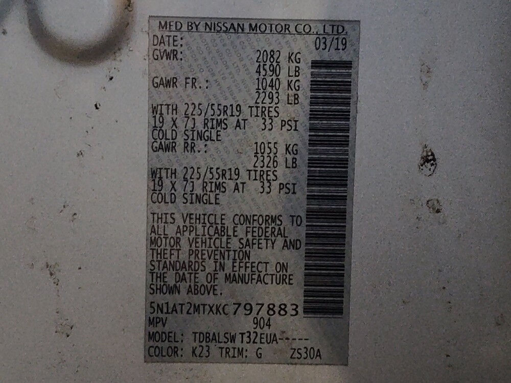 2019 Nissan Rogue in Pensacola, FL 32505 - 18090449 33