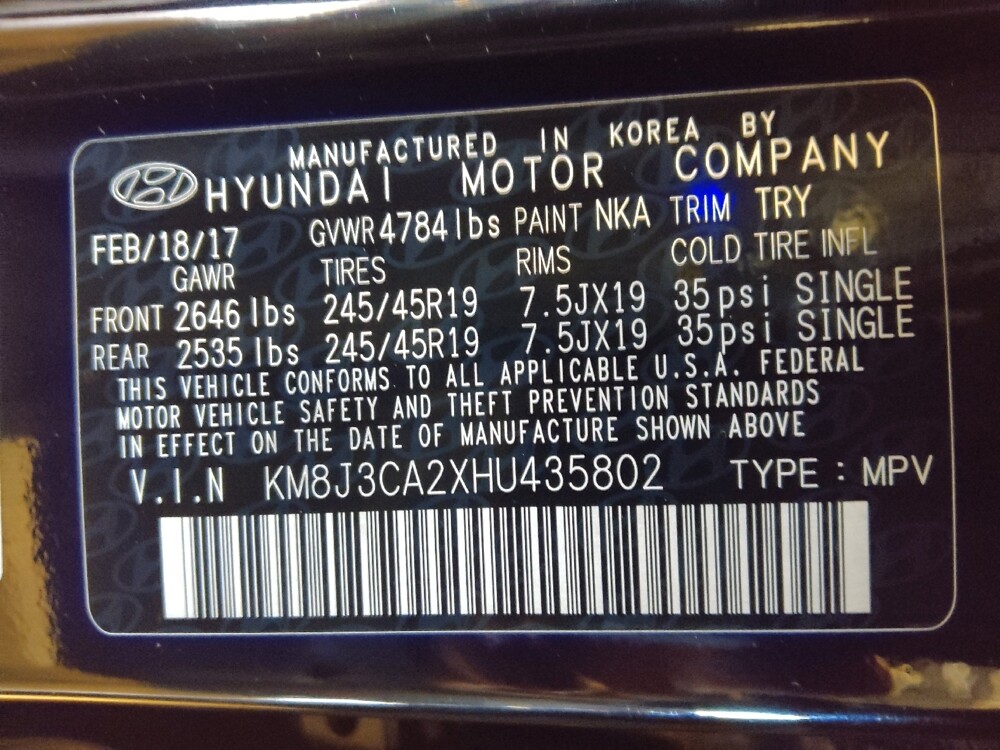 2017 Hyundai Tucson in Pensacola, FL 32505 - 18090457 33