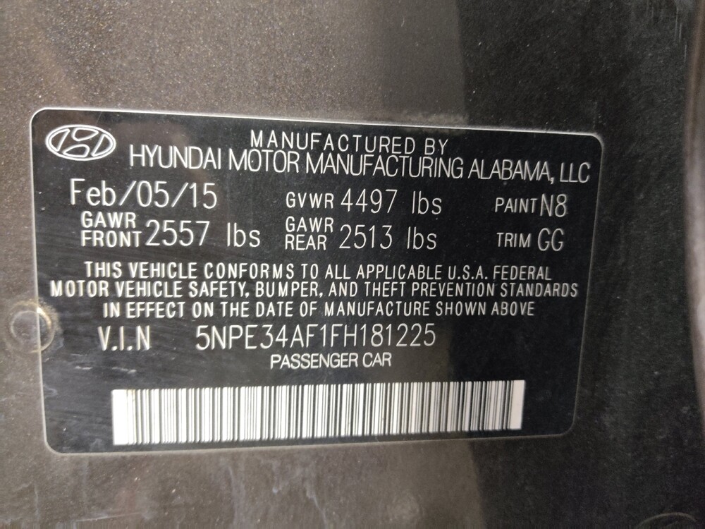 2015 Hyundai Sonata in Raleigh, NC 27604 - 18090462 33