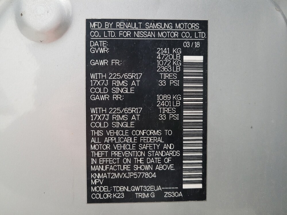 2018 Nissan Rogue in Madison, TN 37115 - 18090466 33