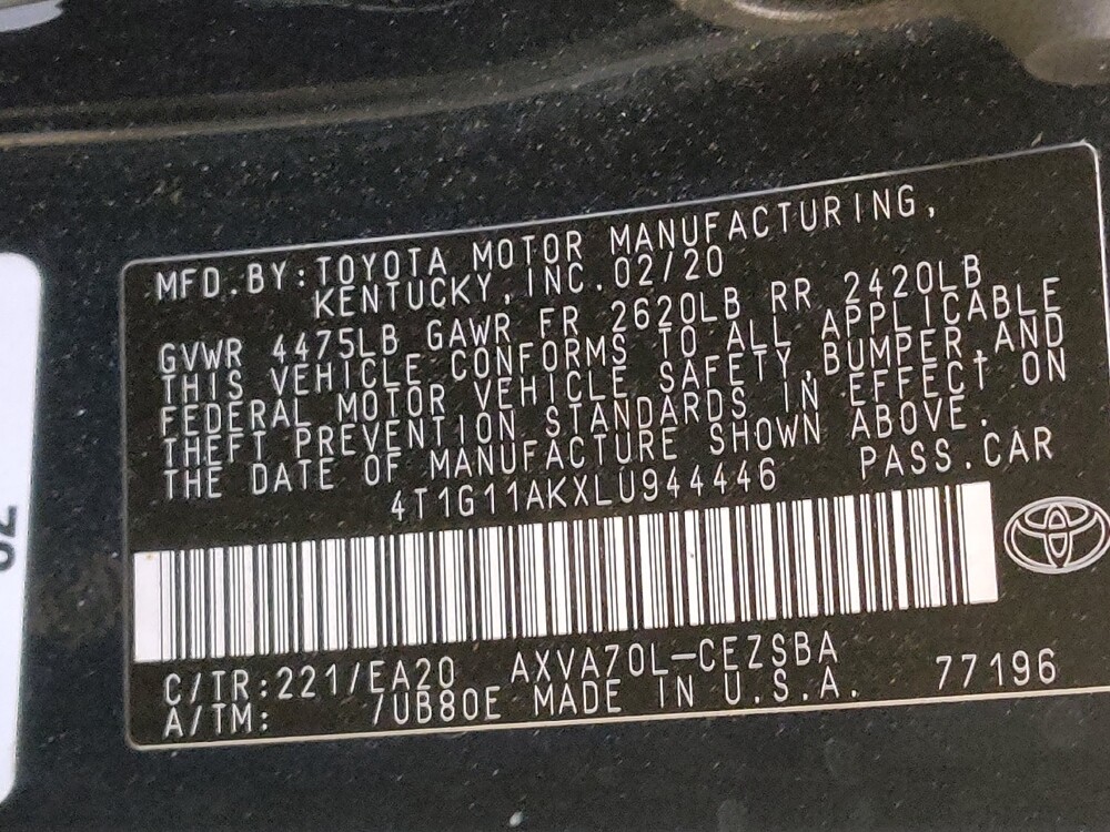 2020 Toyota Camry in Raleigh, NC 27604 - 18090468 33