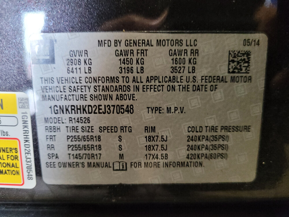 2014 Chevrolet Traverse in Laurel, MD 20724 - 18090501 33